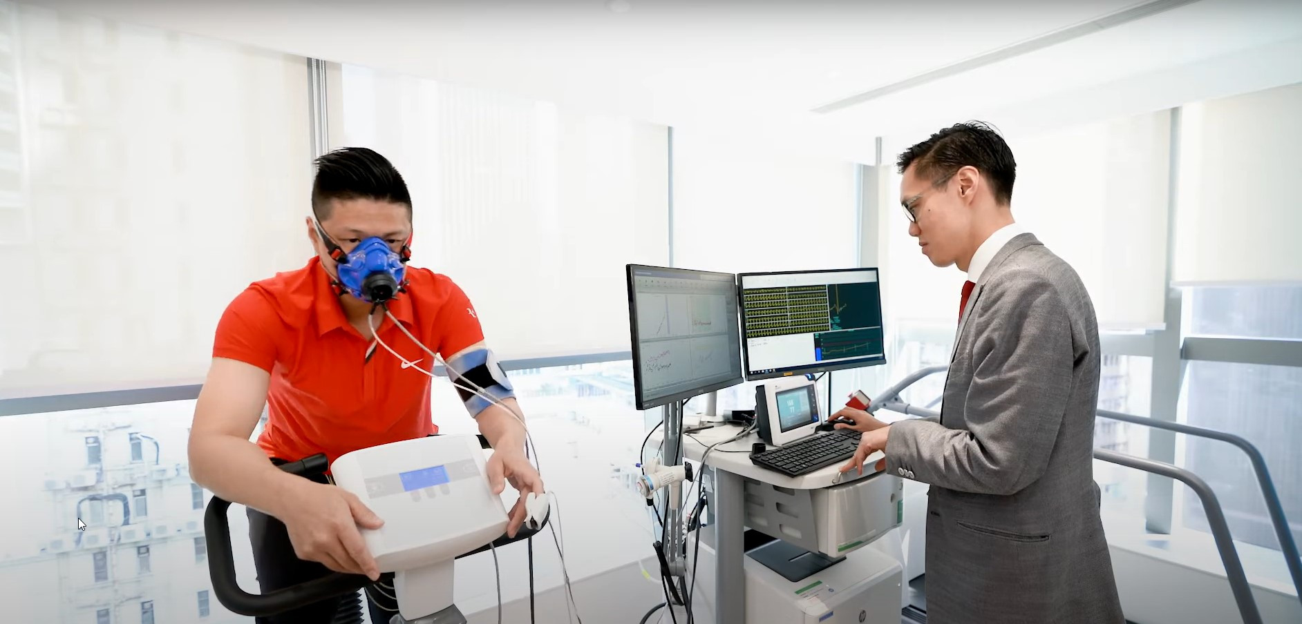心肺運動功能測試 (CPET) 用於評估心、肺及肌肉的最大帶氧運動極限，同時亦有助醫生診斷其他與運動有關的症狀